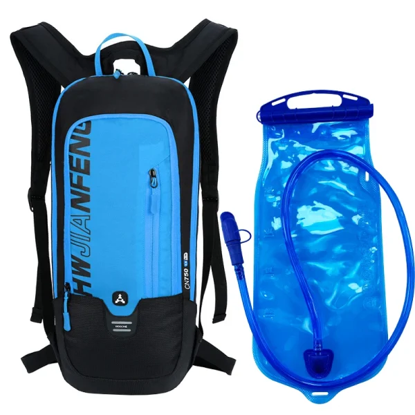 sac randonnée enfant anti pluie bleu