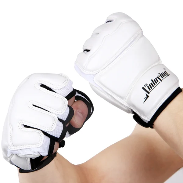 gants de boxe enfant demi-doigts
