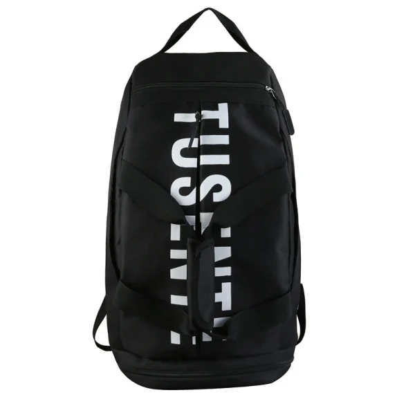 sac de sport enfant grande capacité noir