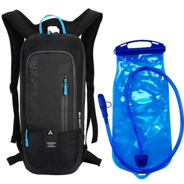 sac randonnée enfant anti pluie avec poche à eau noir