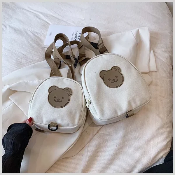 sac a dos enfant petit ourson marron
