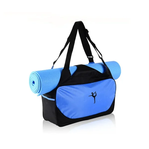 sac de sport enfant yoga bleu ciel