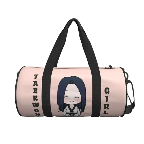 sac de sport fille Kawaii Taekwondo