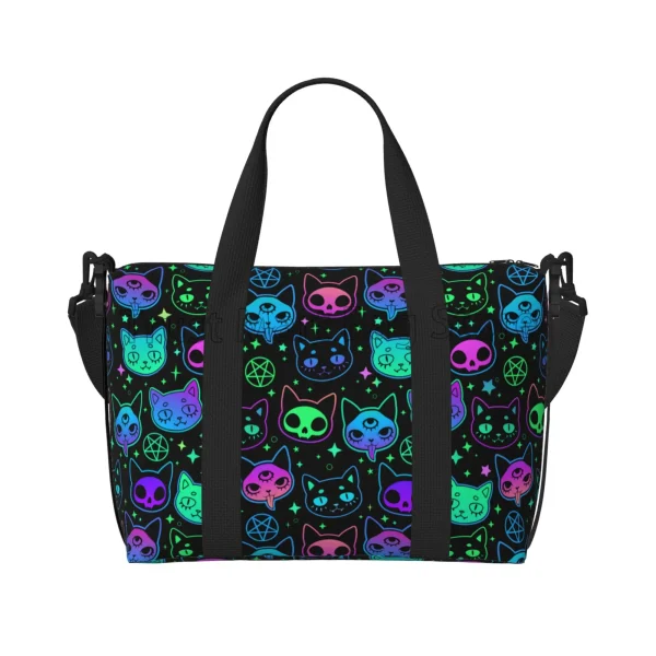 sac week end enfant chat sorcellerie