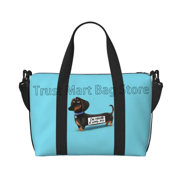 sac week end enfant teckel