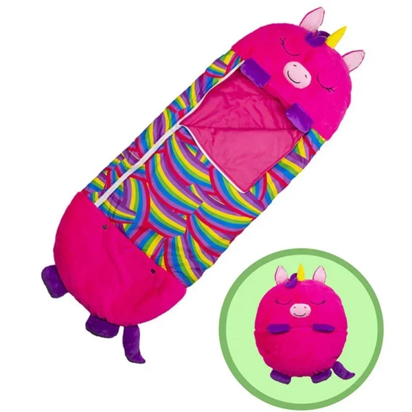 sac de couchage enfant 3 ans licorne rose 135m
