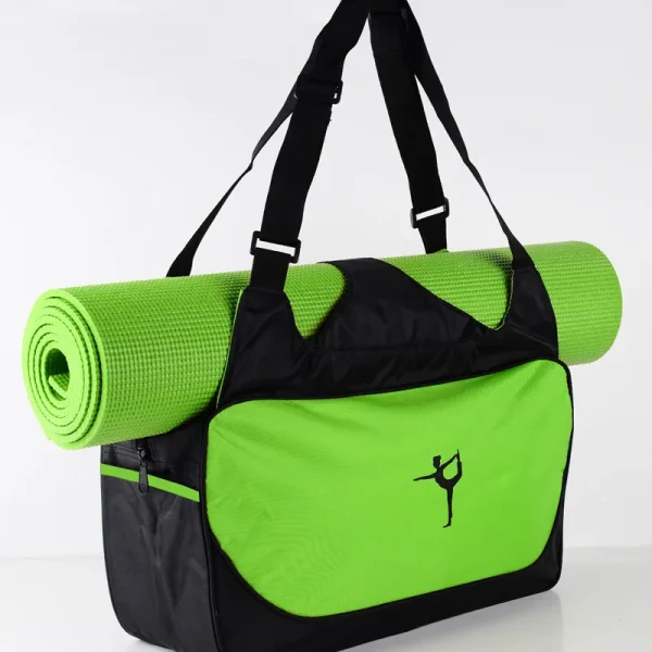sac de sport enfant yoga vert
