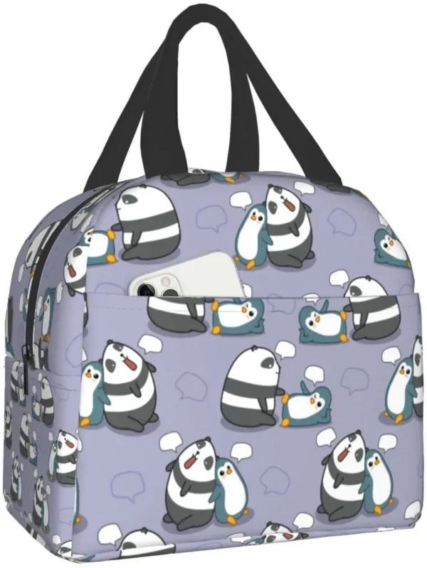 sac isotherme enfant pingouin panda