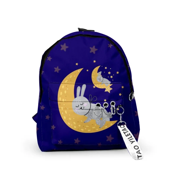 sac a dos enfant lapin lune