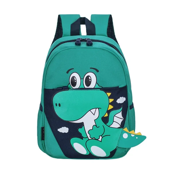 sac a dos enfant dragon vert