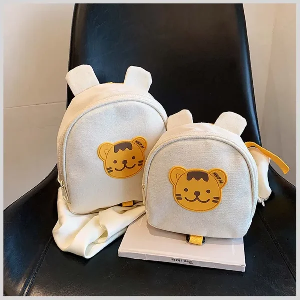 sac a dos enfant 3 ans tigre jaune