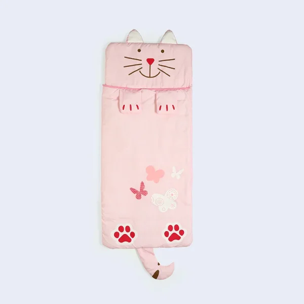sac de couchage enfant 8 ans animaux chaton 16060cm