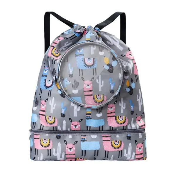 sac de piscine hublot animaux de la foret