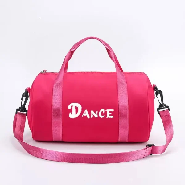 sac de sport danse rose intense