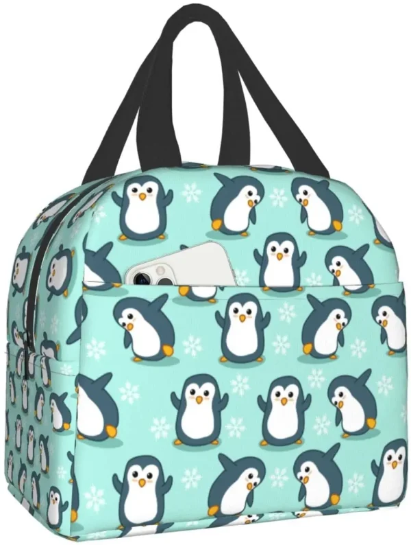 sac isotherme enfant pingouin dance