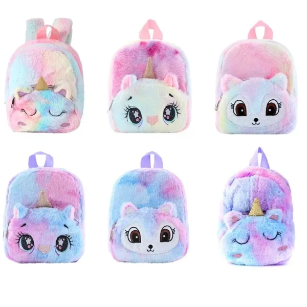 sac a dos fille 3 ans licorne et animaux fantastiques