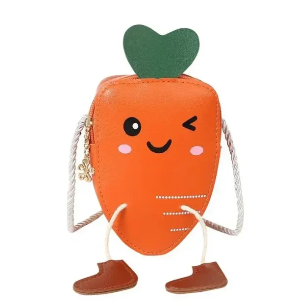 sac a main enfant carotte orange