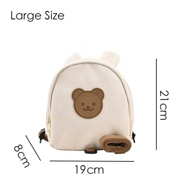 sac a dos enfant 3 ans grand ourson marron