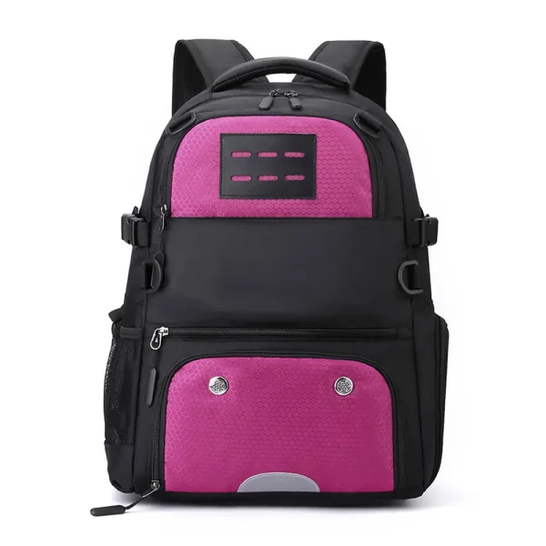sac de foot enfant filet ballon rose
