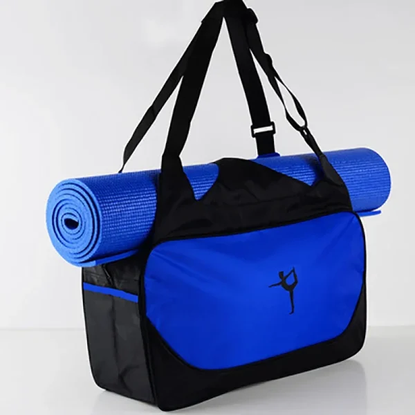 sac de sport enfant yoga bleu