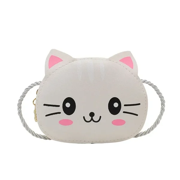 sac enfant chat blanc kawaii