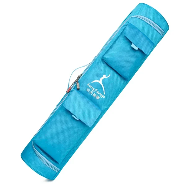 sac de sport enfant yoga turquoise