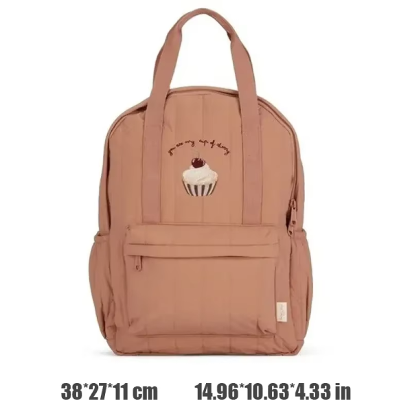 sac a dos enfant gâteau cerise