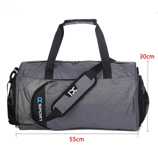 sac de foot enfant grande capacité gris grand modèle