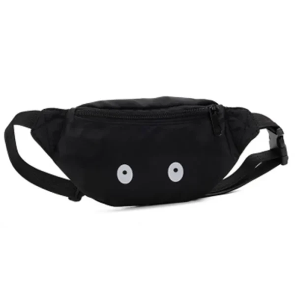 sac banane enfant yeux noir