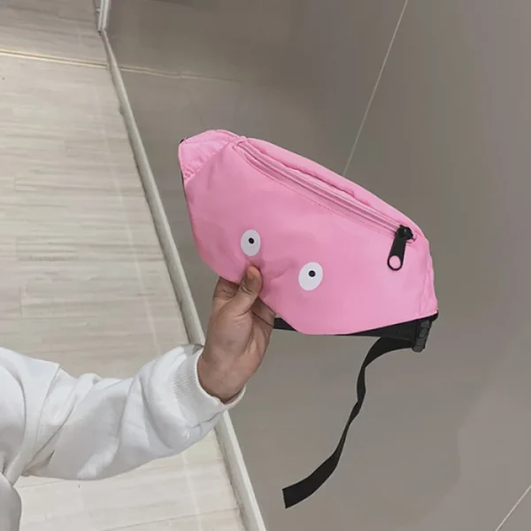 sac banane enfant yeux rose