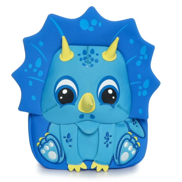 sac à dos enfant maternelle dinosaure bleu