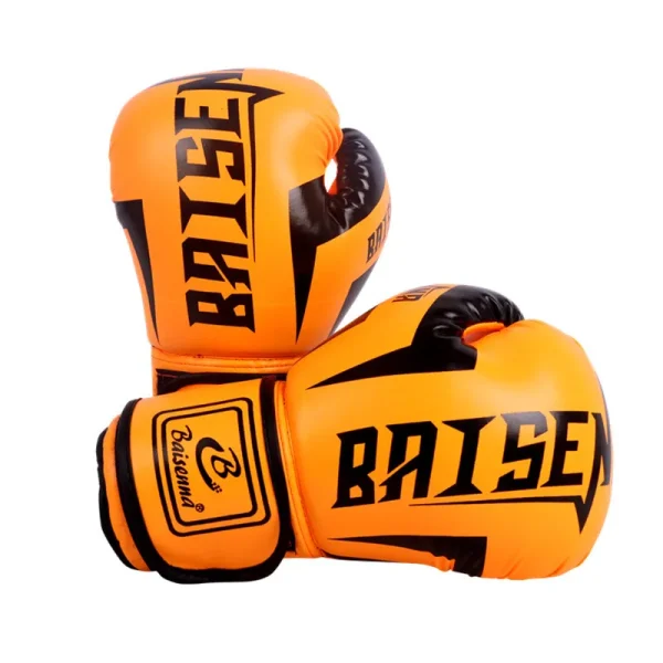 gants de boxe enfant sparring orange