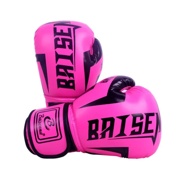 gants de boxe enfant sparring rose
