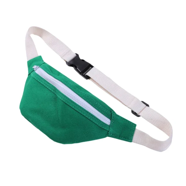 sac banane enfant vert