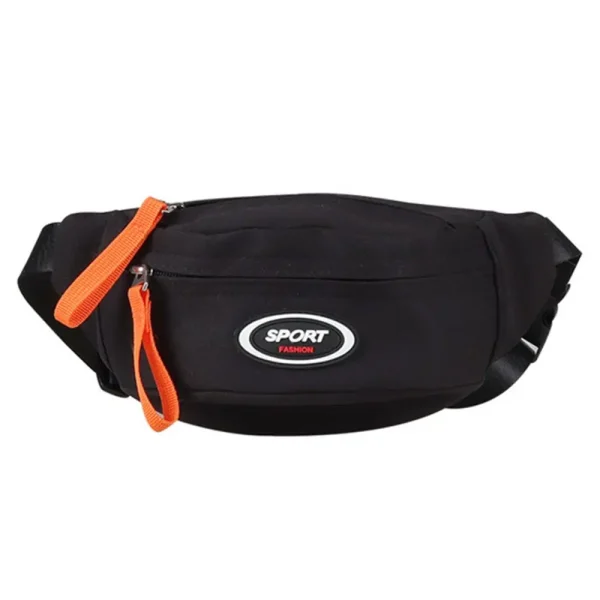 sac banane enfant noir