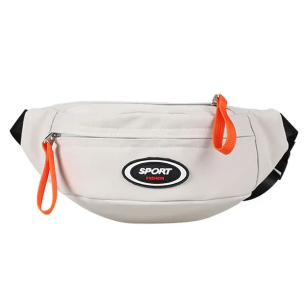 sac banane enfant blanc