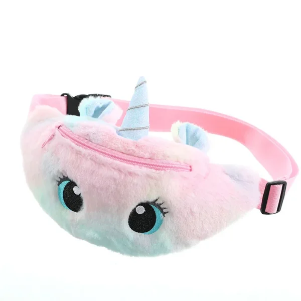 sac banane enfant licorne arc en ciel