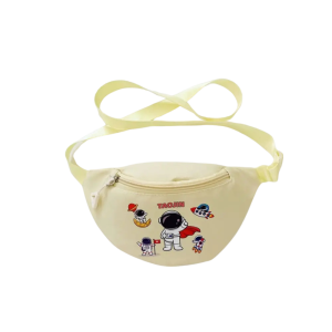 sac banane enfant astronaute jaune
