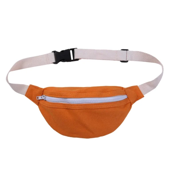 sac banane enfant orange