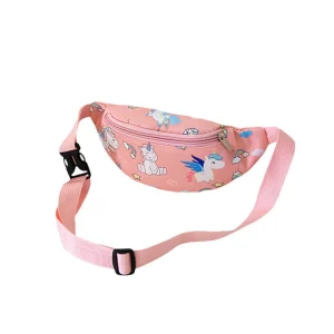sac banane enfant dinosaure vert