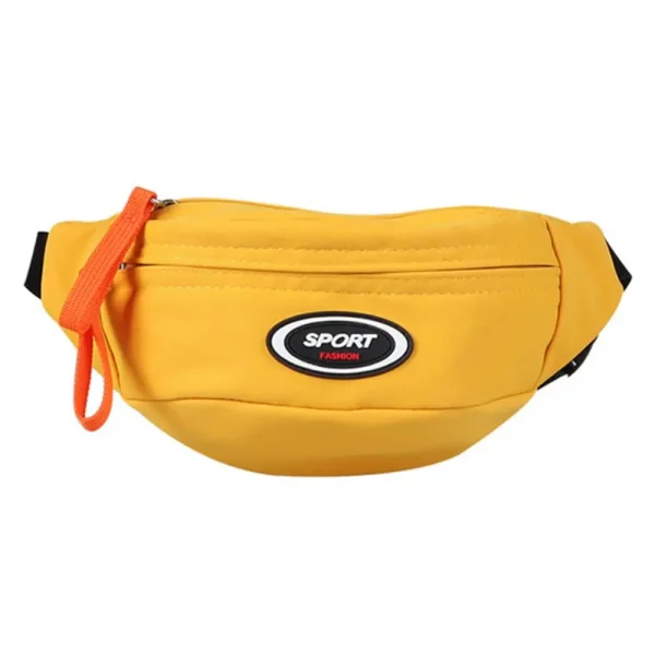 sac banane enfant jaune