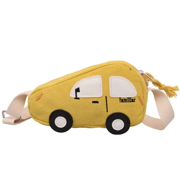 sac a main enfant voiture jaune