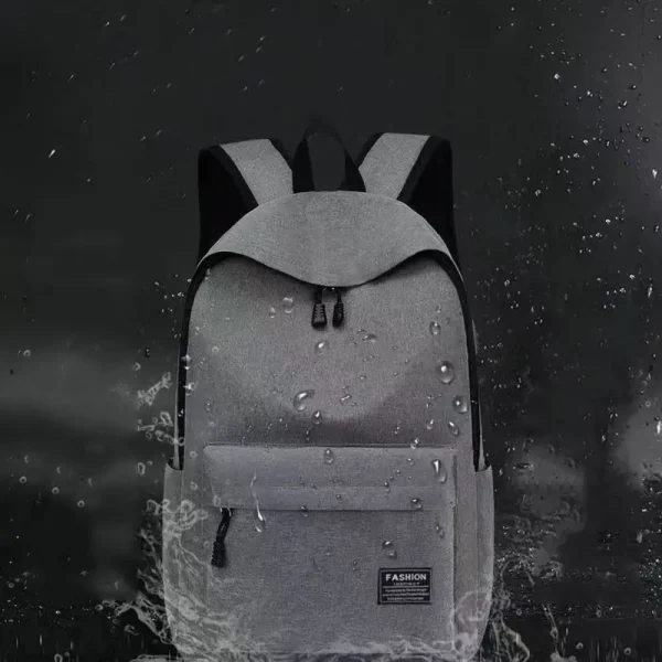 sac à dos minimaliste gris