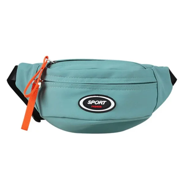 sac banane enfant vert