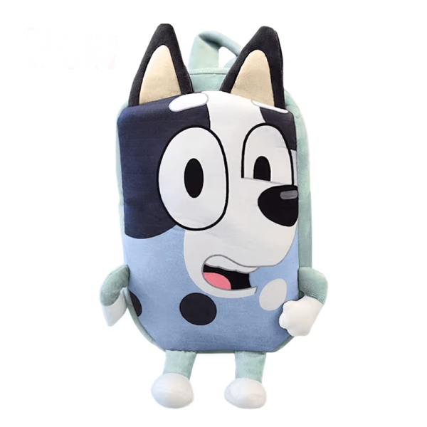 sac à dos enfant chien bleu