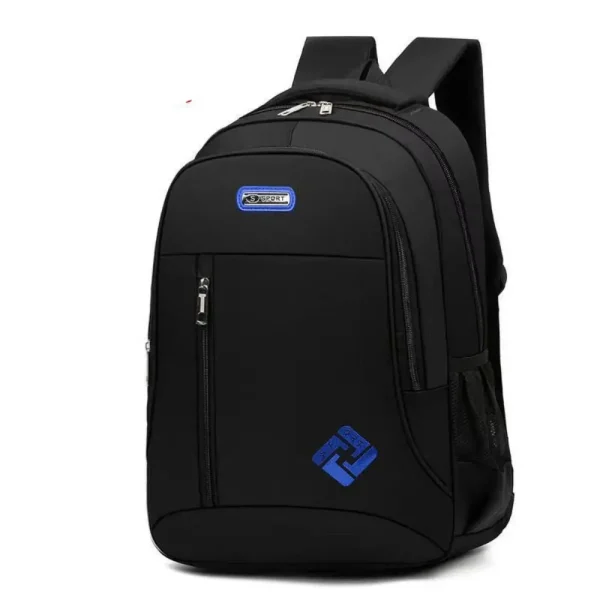 sac à dos noir et bleu