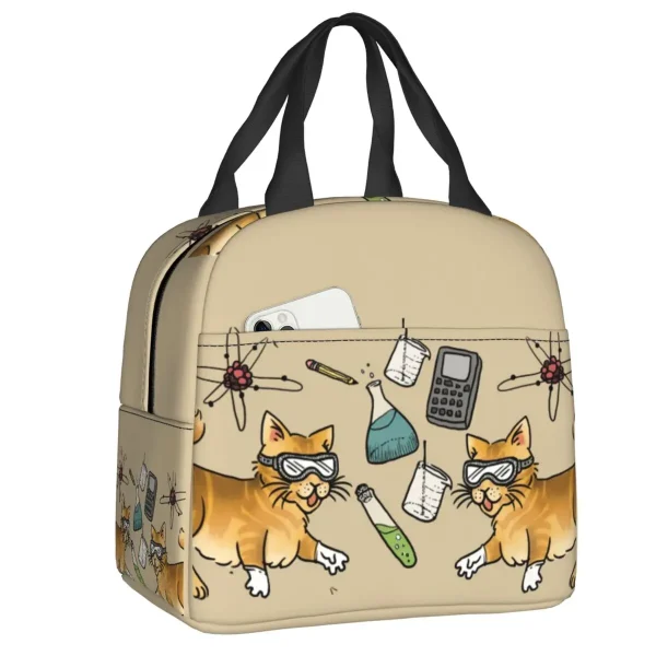 sac isotherme goûter chat chimiste