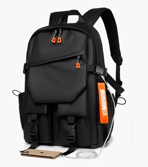 sac à dos adolescent fashion noir