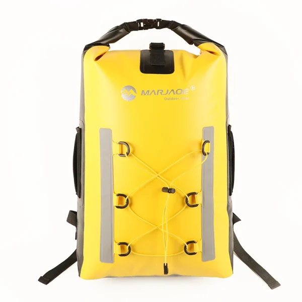 sac enfant étanche 30l jaune